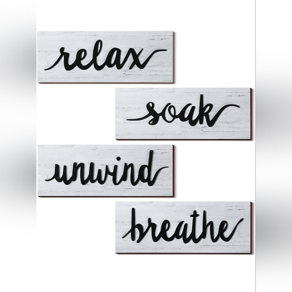 4 Pieces wall art